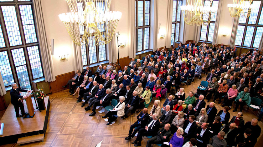 Joachim Gauck spricht zum Festakt des Gründungstags der Patriotischen Gesellschaft