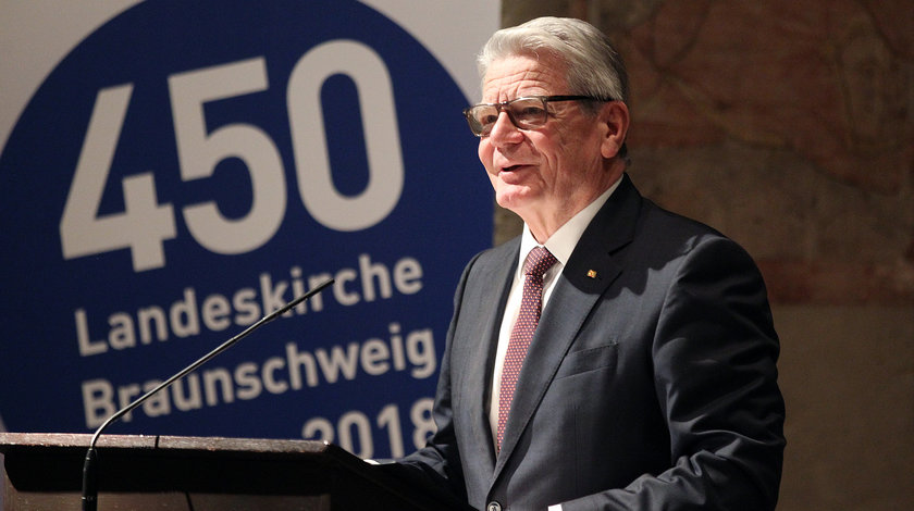 Joachim Gauck als Redner zum Jubiläum der Landeskirche Braunschweig