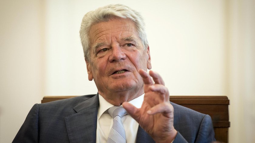 Bundespräsident a.D. Joachim Gauck im Gespräch - ARCHIVBILD