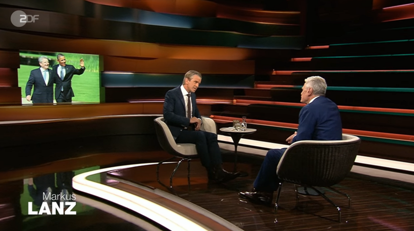 Bundespräsident a.D. Joachim Gauck im Gespräch mit Markus Lanz