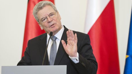 Bundespräsident a.D. Joachim Gauck in Polen - ARCHIVBILD