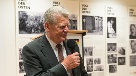 Joachim Gauck in den Räumen der Bundesstiftung Aufarbeitung der SED-Diktatur