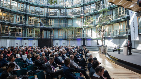 Bundespräsident a.D. Joachim Gauck hält die Berliner Stiftungsrede im Allianz Forum