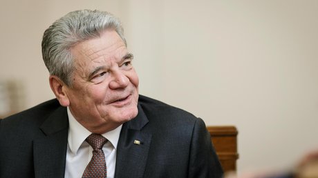 Bundespräsident a.D. Joachim Gauck im Gespräch - ARCHIVBILD