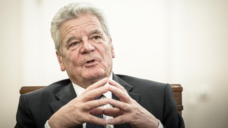 Bundespräsident a.D. Joachim Gauck im Gespräch - ARCHIVBILD