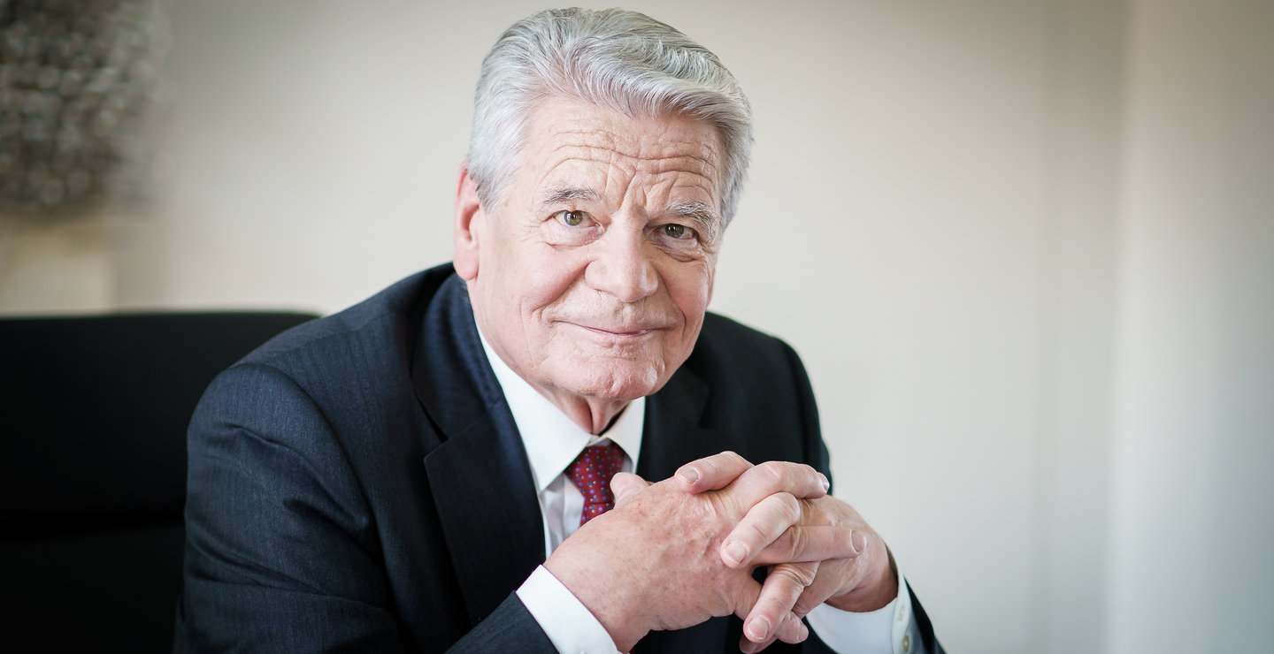 Portrait von Joachim Gauck