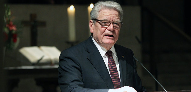 Bundespräsident a.D. Joachim Gauck - ARCHIVBILD